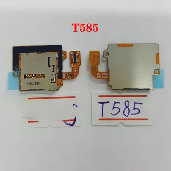 Samsung Galaxy Tab için Bir 10.1 (2016) T580 T585 Sım kart yuvası küçük plaka anten koltuk boynuz kablo küçük plaka orijinal