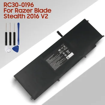 Orijinal Yedek Pil RC30-0196 RZ09-0196/0168/0239 ELA Razer Blade Stealth 2016 İçin V2 ı7-7500U 3ICP4 / 92 / 80 4640mAh