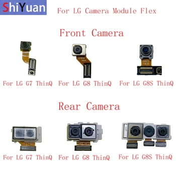 Arka Arka Ön kamera kablosu Kablosu LG G7 ThinQ G8 ThinQ G8S ThinQ Ana Büyük Küçük Kamera Modülü Onarım Değiştirme