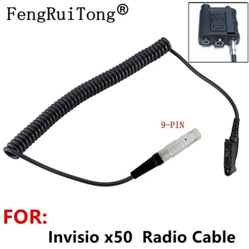 Radyo Kablosu Ailunce to lemo 9pin Invısıo X50 ptt Retevis Ailunce HD1 RT29 / RT82 / RT83 / RT648 / RT647 radyo Invısıo X50 Kablo