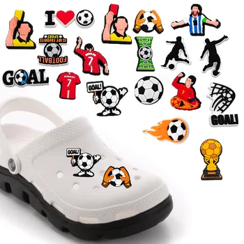 16 Adet Jıbz Croc Ayakkabı Takılar Karikatür Egzersiz Serisi PVC Takunya Ayakkabı çiçek dekorasyonu Erkekler Ve Kadınlar Ödeme Sandalet Aksesuarları