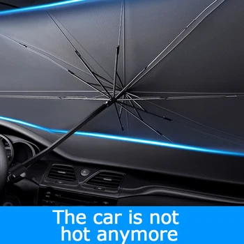 Araba Güneş Gölge Koruyucu Şemsiye İç Cam Koruma Aksesuarları Otomatik Ön Cam Güneşlik Araba Güneş Koruyucu Kapakları