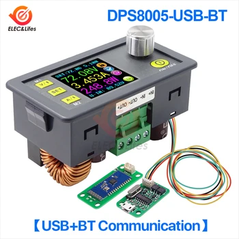 DPS8005 DP Programlanabilir Sabit Gerilim Akım Adım-aşağı Güç Kaynağı Modülü Voltmetre Ampermetre buck dönüştürücü 80 V 5A USB BT