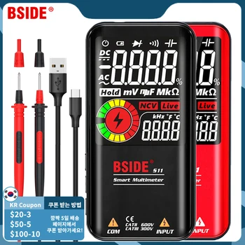 BSIDE Dijital Multimetre 9999 T-RMS 3.5 