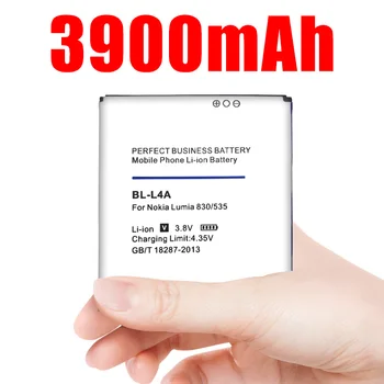 nokia Lumia 830 Rm984 535 Rm-1090 Rm-1089 için 3900mah Bl-l4a yedek Telefon Pil