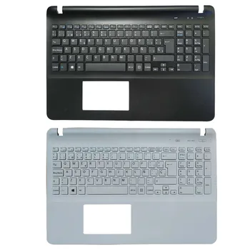 Yeni Laptop İspanyolca SP / Latin LA Klavye Sony Vaio SVF15 FIT15 SVF151 SVF152 SVF153 SVF1541 SVF15E Palmrest İle Üst Kapak