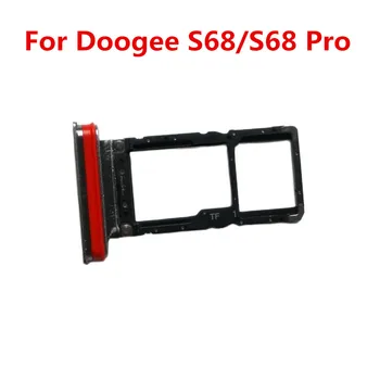 Yeni Orijinal DOOGEE S68 Pro Cep telefon kartı tutucu TF / SIM Tepsi Yuvası Tepsi Okuyucu DOOGEE S68