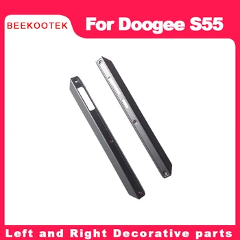 Orijinal S55 Orta Yan Metal Çerçeve Konut Kapak Orta Tamir Aksesuarları Parçaları Tampon + Güç Ses Tuşu Doogee S55 Lite