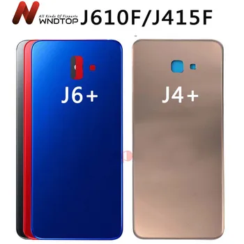 YENİ SAMSUNG Galaxy J4 + arka Pil Kapağı J4 Artı J4 Artı Kapı Arka Cam Konut Case 6.0 