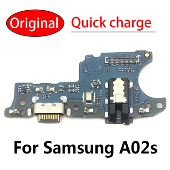 100 % Orijinal Yeni Samsung A02s A025F A025M A025U USB Kurulu şarj Portu Kurulu USB Konektörü Kurulu Flex Kablo