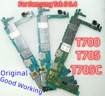 100 % Orijinal Samsung Galaxy Tab S 8.4 İçin SM-T700 T705 T705C 3G RAM Unlocked Anakart Mantık Kurulu AB Versiyonu LCD