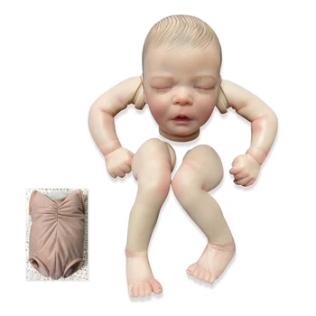 NPK 16 inç Bitmiş Bebek Boyutu Zaten Boyalı Darren Kitleri Çok Gerçekçi Bebek Bebek Birçok Detay Damarlar