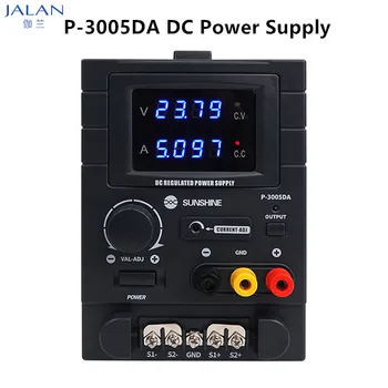 Güneş P-3005DA 30V 5A 4 dijital ekran regüle güç kaynağı DC Cep Telefonu Tamir Akıllı Güç Kaynağı