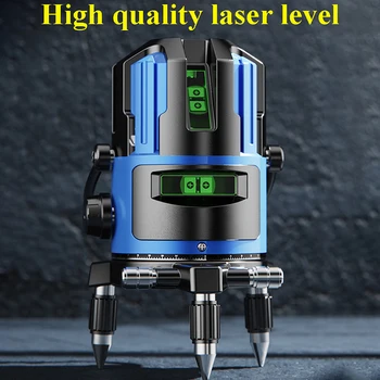 Lazer Seviyesi Inşaat Araçları Optik Aletler Yüksek Güç Lazer Alıcı Lazer ölçme aracı Kendini Tesviye Lazer Seviyesi 360