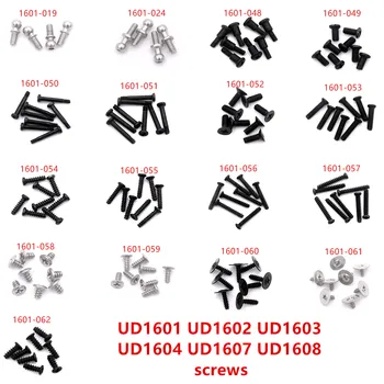 UD1601 UD1602 UD1603 UD1604 UD1607 RC araba yedek parçaları vidalar 1601-019 1601-024 1601-048 ~1601-062