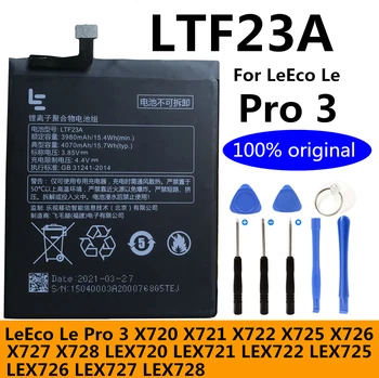 4070mAh LTF23A LeEco Le Pro 3 için X720 X721 X722 X725 X726 X727 X728 LEX720 LEX721 LEX722 LEX725 LEX726 LEX727 LEX728 Pil