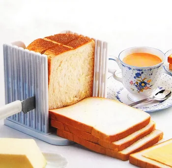 1 adet Yeni Profesyonel Ekmek Ekmek Tost Kesici Dilimleme Dilimleme Kesme Kılavuzu Kalıp Makinesi Araçları Mutfak Aksesuarları