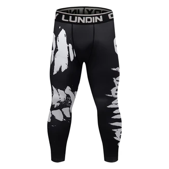 Cody Lundin Boks Koşu Tayt Erkekler Dijital baskı pantolon Jiu Jitsu Eğitim spor pantolonlar Süblimasyon Sweatpants