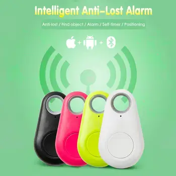 Yeni Mini Moda Akıllı Köpek Evcil Bluetooth 4.0 GPS Izci anti-kayıp Alarm Etiketi Kablosuz Çocuk Çantası cüzdan bulucu Bulucu Bulucu