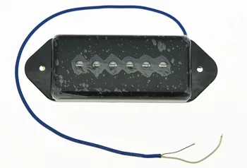 Siyah 52mm P90 Yüksek Güç Ses Dogear KÖPRÜ Pickup Soapbar Gitar Manyetikler