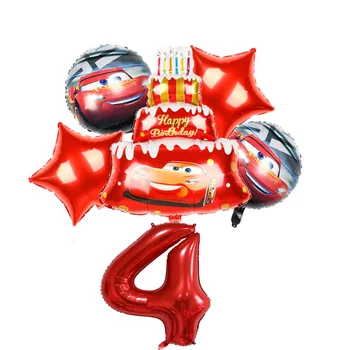 Disney Karikatür Arabalar Folyo Balonlar Globos rayo mcqueen Doğum Günü Dekorasyon Parti Balon Çocuk Oyuncakları doldurma makinesi Bebek Duş