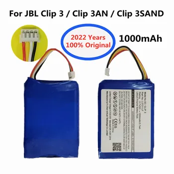 Yeni Orijinal 1000mAh Hoparlör Şarj Edilebilir Lityum Pil JBL clip3 Klip 3 KUM L0721-LF kablosuz bluetooth Ses Piller