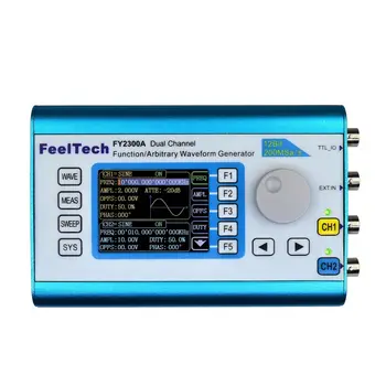 FY2300 6 MHz/12 MHz / 20 MHz Fonksiyon Keyfi Dalga Jeneratör Çift Kanal Dijital Frekans Sayıcı Sinyal Kaynağı Metre CMOS