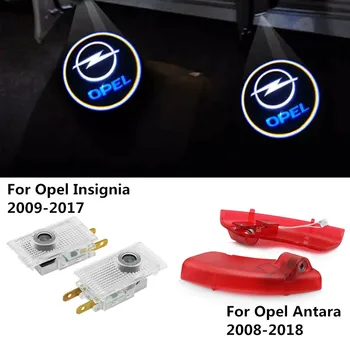 LED projektör logosu Nezaket Lambası Kapı Karşılama Lambası Opel Antara Insignia İçin A B 2008 -2013 2014 2015 2016 2017 2018 Aksesuarları