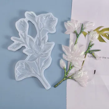 Çiçek Reçine silikon kalıp Döküm Kalıpları DIY Epoksi Reçine El Sanatları Ev Dekorasyon El Yapımı Takı Yapımı Araçları