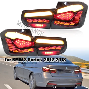 LED Araba Arka Kuyruk İşık BMW 3 Serisi İçin F30 2012-2018 Dönüş sinyal ışığı Koşu Sürüş Dur Fren Sis Lambası Araba Aksesuarları