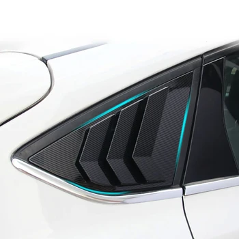 Araba Arka güneşlikler Yan Tuyere Panjurlar Havalandırma Arkasında Kepenkler Dış Dekoratif Parçalar Ford Focus ST RS MK3 2012-2018
