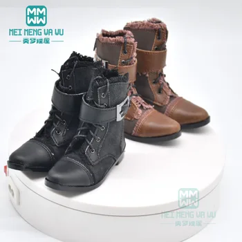 BJD aksesuarları bebek ayakkabıları 65-75cm SD10 SD13 SD17 POPO68 BJD Amca moda deri ayakkabı Martin çizmeler