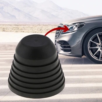 Araba Far tozluk Araba LED Far Kauçuk Gövde Conta Kapağı tozluk için hid dönüştürme kiti 95x100mm