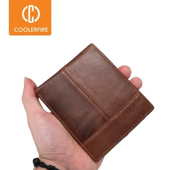 Çanta Erkekler İçin Hakiki Deri erkek cüzdanları İnce Erkek Cüzdan kart tutucu İnek Derisi Yumuşak Mini Çantalar PJ002
