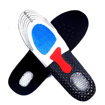 3 Pairs Silikon Ayakkabı Tabanlık Ücretsiz Boyutu Erkek Kadın Ortez Arch Destek spor ayakkabı pedi Yumuşak Koşu Eklemek Yastık