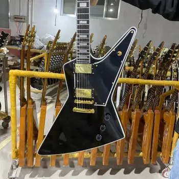 Fabrika Doğrudan Keşfetmek Elektro Gitar Versiyonu Altın Donanım Maun Gövde Gülağacı klavye Ücretsiz Kargo