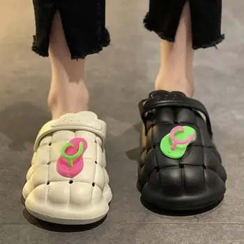 Mini Simülasyon Terlik Ayakkabı Takılar DIY Karikatür Çoklu Renk Ayakkabı Aksesuarları Vintage Moda Sevimli Croc Takılar Tasarımcı Yeni