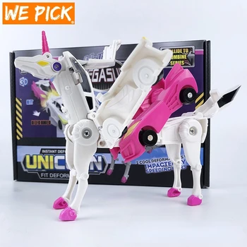 Hello Carbot Unicorn Mirinae Başbakan Birlik Serisi Dönüşüm Dönüşüm Aksiyon Figürü Robot Araç Araba Oyuncak Ev Süsler