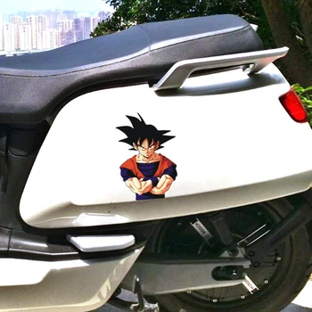 Loong Topları Son Goku Karikatür Sevimli Yansıtıcı Yaratıcı Dekorasyon Araba Çıkartmaları Araba Pencere Vücut Dekoratif Çıkartmalar Aksesuarları