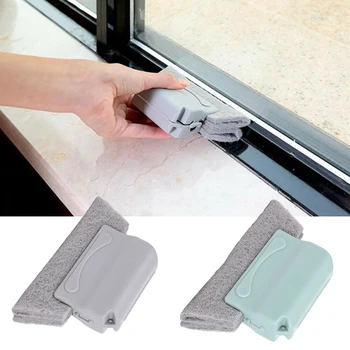2 Adet Pencere Çerçevesi Kapı köşeleri Oluk Temizleme Fırçası Mutfak Fırçası Brosse Toilette Silikon Fırça Pencere Temiz Aracı