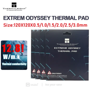 Thermalright ODYSSEY ısı dağılımı silikon ped CPU / GPU grafik kartı termal ped anakart silikon gres pedi 120x120mm