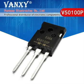 5 adet V50100P TO-247 V50100 TO247 V50100PW V40100P V30100P V30100 V40100 Schottky diyot 50A 100 V TO-3P