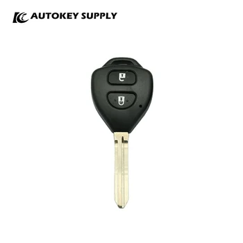 Toyota için 2 Düğmeler Anahtar Kabuk Toy43 Hiçbir Logo Autokeysupply AKTYS201-2