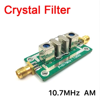Kristal Filtre AM Filtre 10.7 MHz 7 kHz Bant geçiren filtre Dar Bant F Osiloskop
