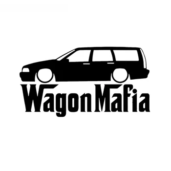 Yaratıcı Ar Çıkartmalar ve Çıkartmaları Oto Araba Sticker TWAGON MAFYA Vw Volkswagen Passat için ,18cm*10cm