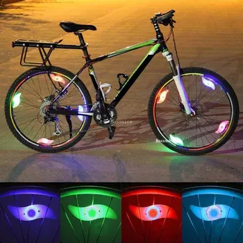 3 Aydınlatma Modu LED Neon Bisiklet Tekerlek jant ışığı Su Geçirmez Renk Bisiklet güvenlik uyarı ışığı bisiklet ışık Bisiklet Aksesuarları