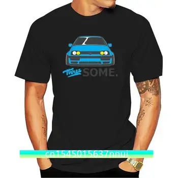 2019 Sıcak Satış Yeni Erkek T Shirt Erkek Üç Bazı komik tişört Almanya Klasik Araba Golf MK3 GT VR6 1.9 TDI T Shirt T shirt