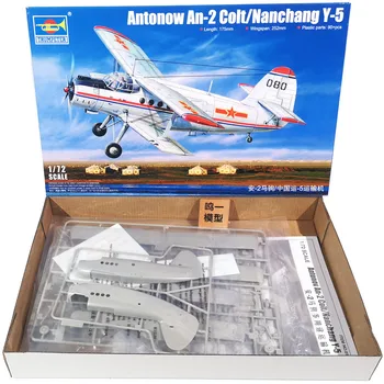 01602 1/72 Ölçekli Montaj Uçak Modeli Antonow An-2 Colt / Nanchang Y-5 Uçak Yapı Kiti Hobi DIY Koleksiyonu