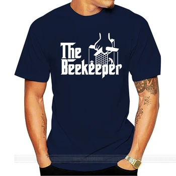Yaz Arıcı T Shirt Hediye Godfather Parodi Komik arıcılık kıyafeti Arı Erkek Kadın Tee Xs 2Xl Gömlek Pamuk Marka Giyim Tees