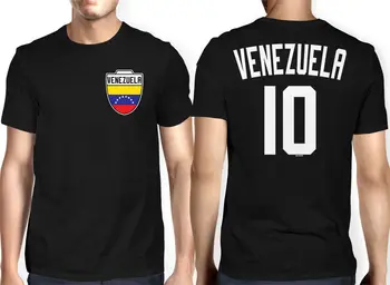 2019 Yaz Yeni Marka T Gömlek Erkekler Hip Hop Erkekler Rahat Venezuela Soccers Futbolcusu Sporter Takım Oyuncu erkek tişört Tee Gömlek